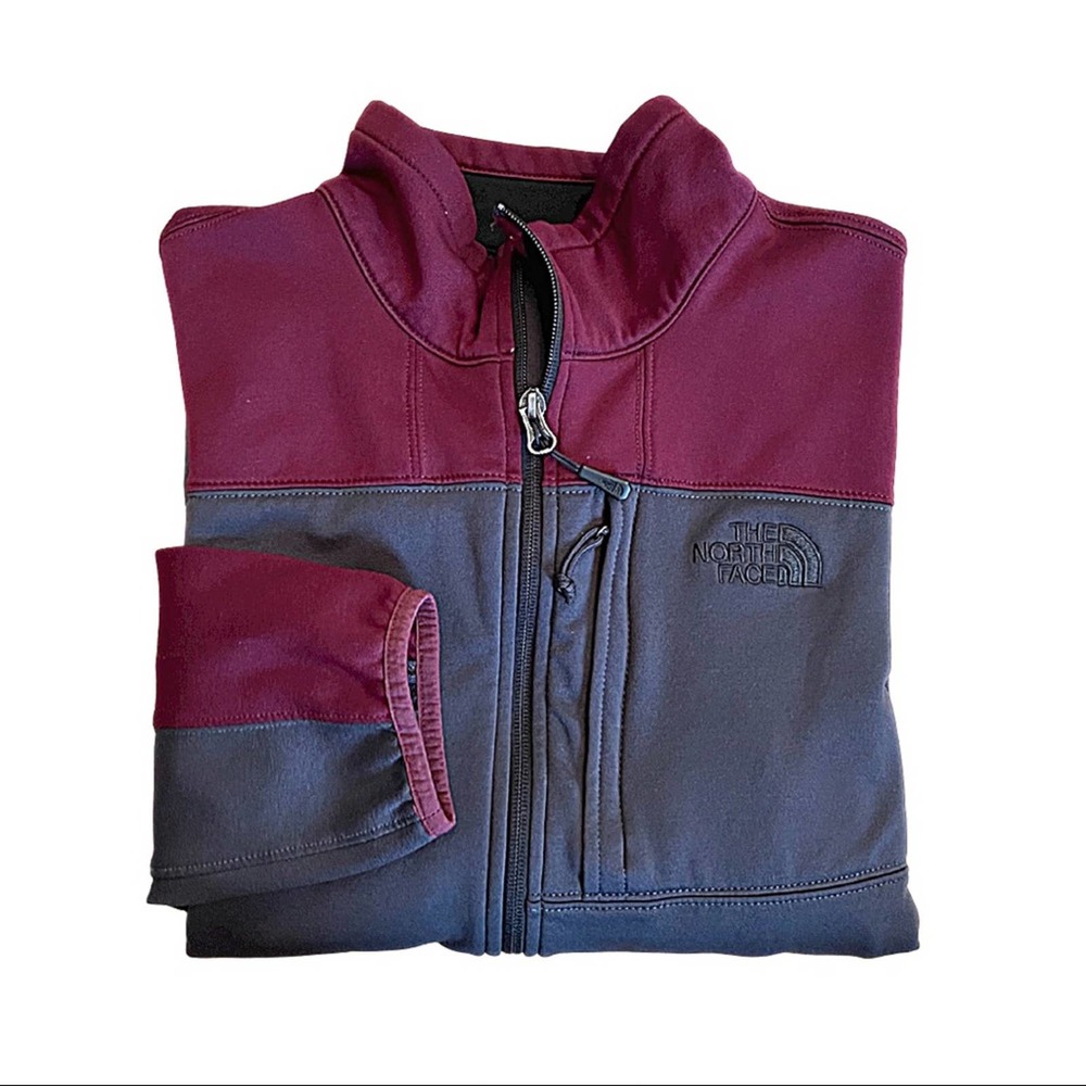 North Face Mens Cinder 200 Gray Full Zip Jacket